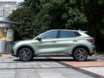 Электромобиль BYD Yuan Plus 510 KM Flagship, вид сбоку, слева