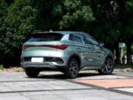 Электромобиль BYD Yuan Plus 510 KM Flagship, вид сзади, справа